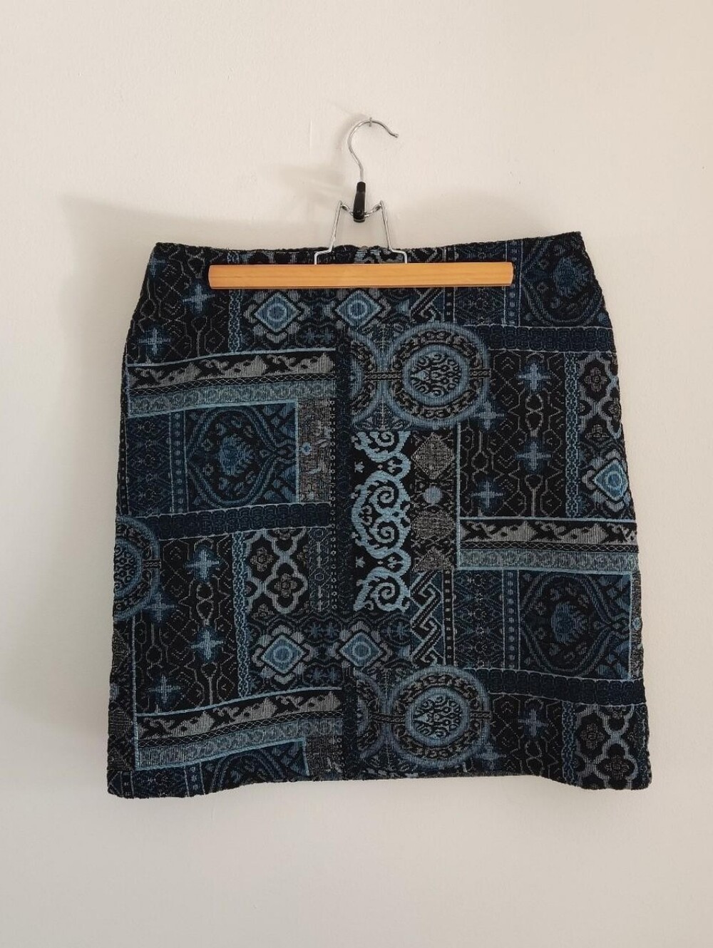 San Francisco Blue and Black Skirt